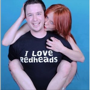 Men’s I love redheads tshirt
